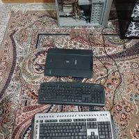 ۲عددکیبورد سالم  کیس وپرینتر تعمیر جزی