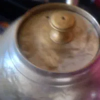 قوری برنز  قلم کاری شده  قدیمی