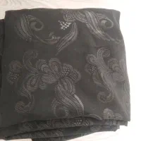 چادر مشکی و رنگی دوخته شده