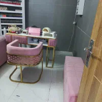 آینه میز و صندلی ناخن