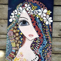 تابلو معرق کاشی