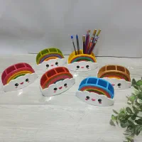 فروش قالب تمیز کم کار طرح رنگین کمان