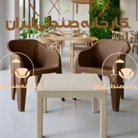 میز و صندلی پلاستیکی مدل معراج غذاخوری مراسم مسجد