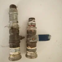 دو عدد شیر برنجی سایز بزرگ