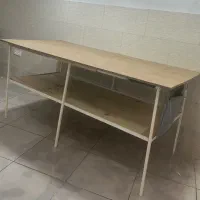 میز کار پایه فلزی۲در ۱ متر