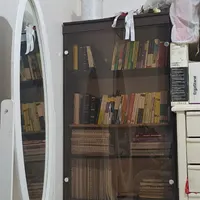 کتابخانه چوبی|کتابخانه، شلف، قفسه‌های دیواری|مشهد, گاز|دیوار