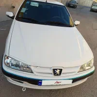 پژو پارس سفید 1401|خودرو سواری و وانت|کازرون, |دیوار