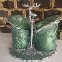 جا قاشق و چنگال رزینی