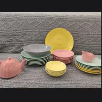 سرویس26 پارچه رنگی رنگی