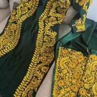 پیراهن شلوار گلابتونی|لباس|میناب, |دیوار