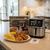 جدید ترین سرخ کن بدون روغن ۱۵ لیتر سیلور کرست