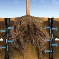 آبیاری زیر سطحی باغ و هوشمندسازی سیستم آبیاری