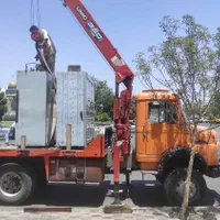 خدمات جرثقیل کفی.3تن و5تن دکل بلندهمراه سبدبالابر|خدمات حمل و نقل|رفسنجان, |دیوار