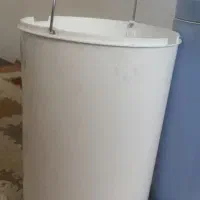 سطل اشغال یاسطل برنج پدال دارفلزی دوتیکه|لوازم نظافت|تبریز, |دیوار