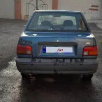 پراید  آبی اطلسی. مدل ۸۴. خانگی.