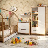 سرویس کودک خاص پسندان ترکیب چوب و ام دی اف