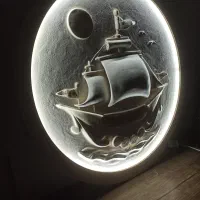 تابلوی برجسته کشتی ثروت|تابلو، نقاشی، عکس|تبریز, |دیوار