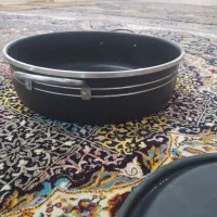 ماهیتابه نسوز بزرگ در حد نو