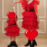 پیراهن مجلسی ست مادر و دختری