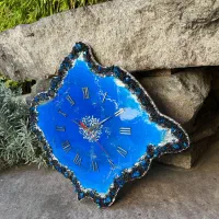 ساعت رزینی تخفیف ویژه|ساعت دیواری و تزئینی|تهران,  امام زاده قاسم (نیاوران)|دیوار