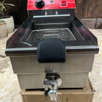 سرخ کن صنعتی ۱۰ لیتری  شیر تخلیه دار|کافی‌شاپ و رستوران|رامسر, |دیوار