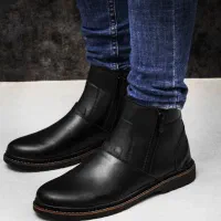 نیم بوت مردانه بغل زیپ