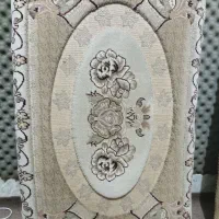 پشتی گل برجسته(۲جفت)