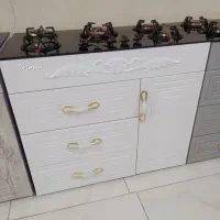 اجاق گاز طرح فر لعاب و کابینت رویه شیشه و استیل|اجاق گاز و لوازم برقی پخت‌وپز|گرگان, |دیوار
