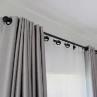 پرده پانچ مدل دوتاچ