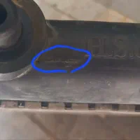 رادیاتور  و فن کوئیک نیاز به تعمیر جزئی