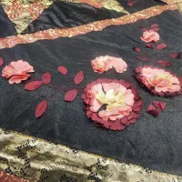 روتختی دونفره طرح چرم و طلاکوب گل برجسته خارجی|سرویس روتختی|اصفهان, شاهزاده ابراهیم|دیوار