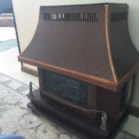 بخاری طرح شومینه|بخاری، هیتر، شومینه|فولادشهر, C2|دیوار