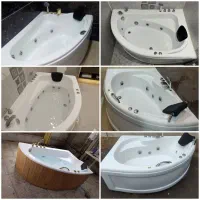 وان جکوزی حمام تک نفره کنج یا گوشه