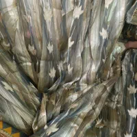 پرده با متراژ بالا،همراه گوشواره