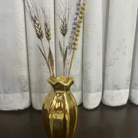 گلدان رومیزی با گل گندم