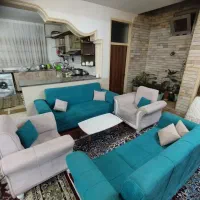 مبلمان 8نفره  به همراه میز عسلی