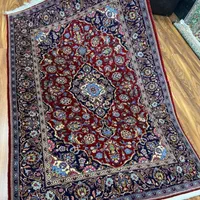 یک تخته قالیچه طول ۱/۸۵ عرض ۱/۳۰ کرک کاشان