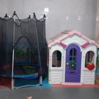 کلبه باربری و ترامپولین