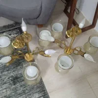 لوسترجفتی|لوستر و چراغ آویز|رشت, حمیدیان|دیوار