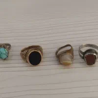 ۴ تا انگشتر عطیقه