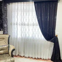 پرده پذیرایی|پرده، رانر، رومیزی|تهران, جنتآباد شمالی|دیوار