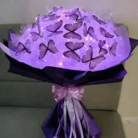 دسته گل پروانه ای|گل مصنوعی|کرمان, |دیوار