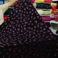 مخمل کشی گل دار