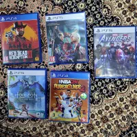 فروش تعدادی بازی دیسک 4و5