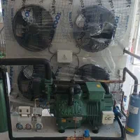 سردخانه صنعتی در حال کار