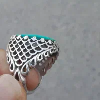 انگشتر نقره فیروزه|جواهرات|شاهین‌شهر, شهرک گلدیس|دیوار