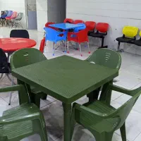 میز و صندلی نهارخوری طرح کبریتی