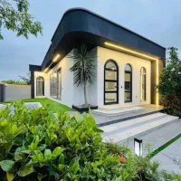 باغ‌ویلا‌نمامدرن استخردار*باغ‌مرکبات/متریال‌هوشمند