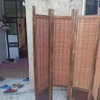 پاراوان جدا کننده چوبی طرح حسیری