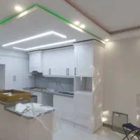 نقاشی ساختمان. کاغذ دیواری